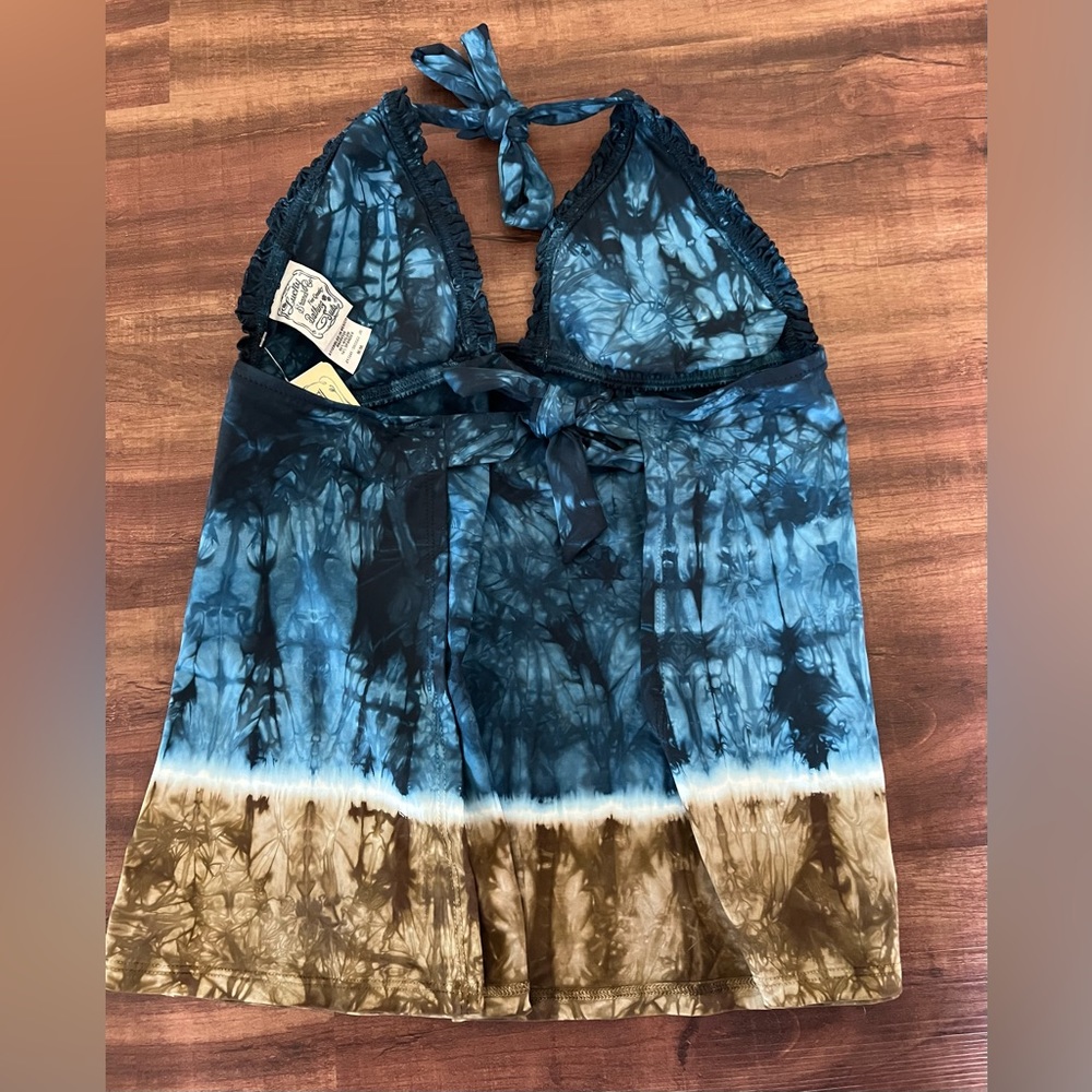 NWT Lucky Brand 2 Piece Bathing Suit M